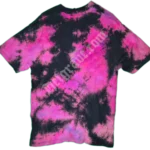 Product image for purple/violet scrunch dyed Helgrave tshirt for goths, punks and rebels.