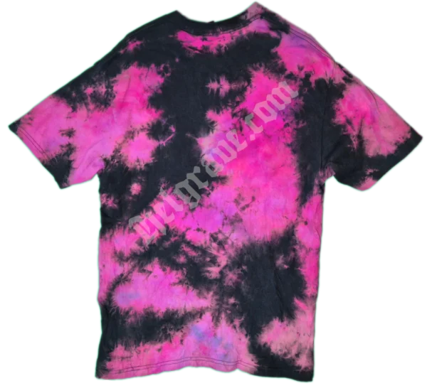 Product image for purple/violet scrunch dyed Helgrave tshirt for goths, punks and rebels.