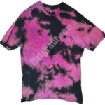 Product image for purple/violet scrunch dyed Helgrave tshirt for goths, punks and rebels.