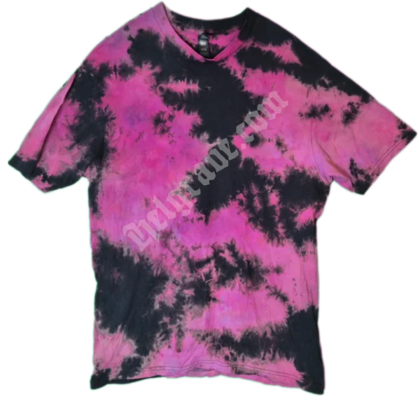 Product image for purple/violet scrunch dyed Helgrave tshirt for goths, punks and rebels.